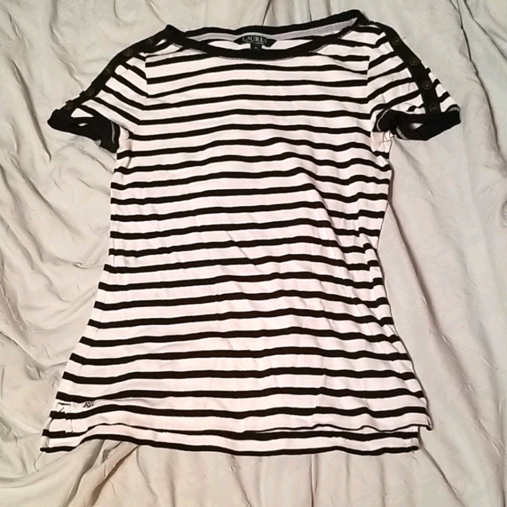 Womens Ralph Lauren Striped Shirt